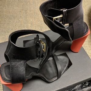 Calvin Klein Collection block heel sandal